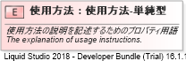 XSD Diagram of 使用方法