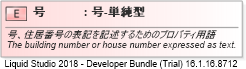 XSD Diagram of 号