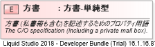 XSD Diagram of 方書
