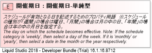 XSD Diagram of 開催期日
